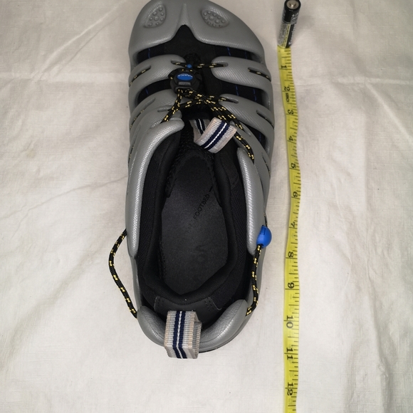 Mion GSR Sandals Shoes Rubber Slip On Clogs Grey s - Picture 3 of 16